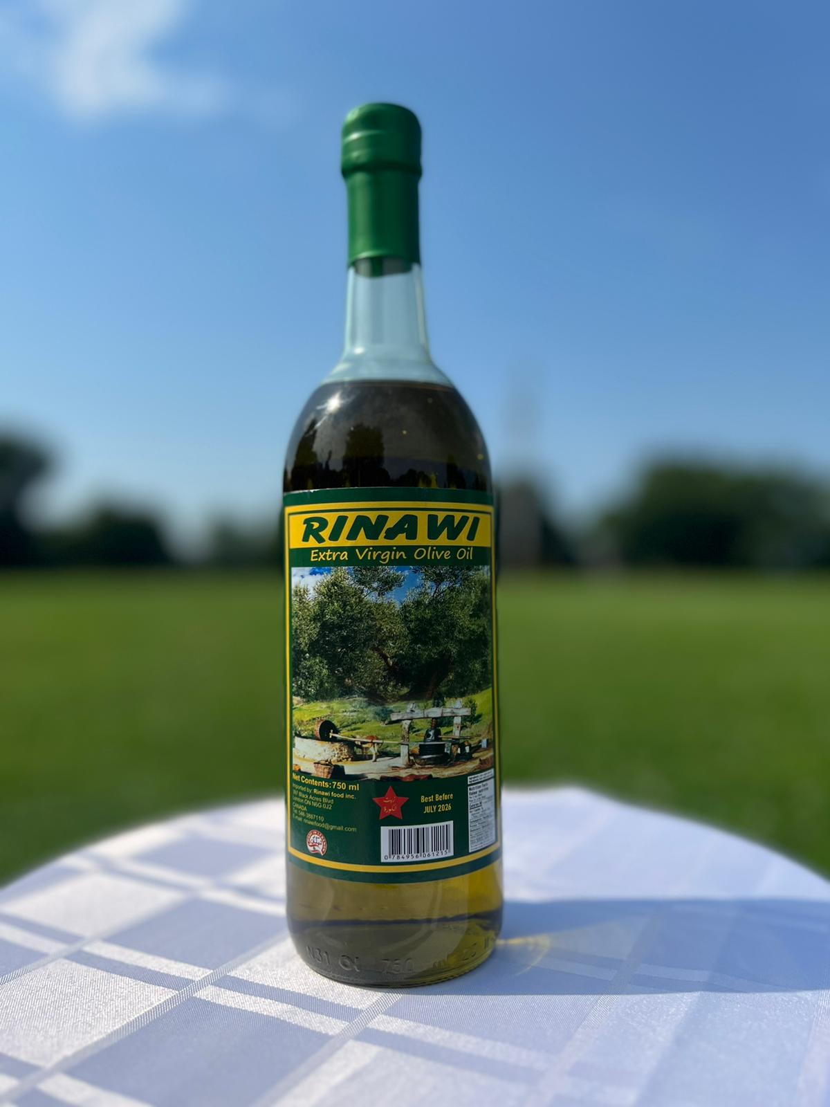 750 ML Bottle - Rinawi Olive Oil - Free Shipping To CA/USA